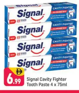 Shaklan SIGNAL Toothpaste offer