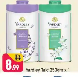 Shaklan YARDLEY Talcum Powder offer
