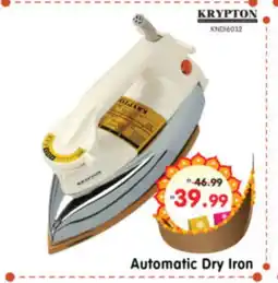 Al Madina Hypermarket KRYPTON Ironbox offer