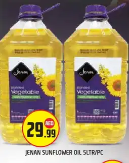Baniyas Spike Hypermarket JENAN Sunflower Oil offer