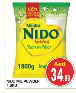 Baniyas Spike Hypermarket NIDO Milk Powder offer