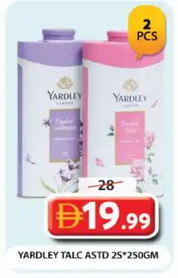 Grand Hyper Market YARDLEY Talcum Powder offer