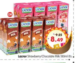 Al Madina Hypermarket LACNOR Flavoured Milk offer