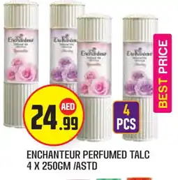 Baniyas Spike Hypermarket Enchanteur Talcum Powder offer