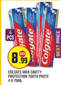 Baniyas Spike Hypermarket COLGATE Toothpaste offer