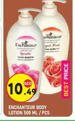 Baniyas Spike Hypermarket Enchanteur Body Lotion & Cream offer