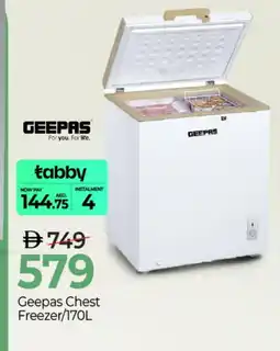 Mark & Save GEEPAS Freezer offer