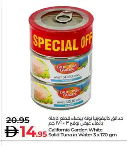 Lulu Hypermarket CALIFORNIA GARDEN Tuna - Canned offer