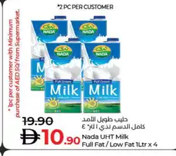Lulu Hypermarket NADA Full Cream Milk offer