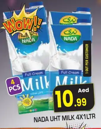 Baniyas Spike Hypermarket NADA Long Life / UHT Milk offer