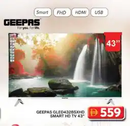 Grand Hyper Market GEEPAS Smart TV offer