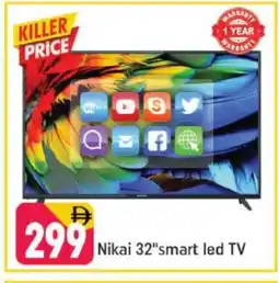Shaklan NIKAI Smart TV offer