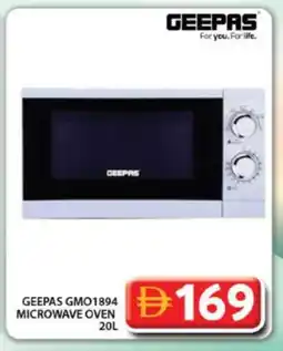 Grand Hyper Market GEEPAS Microwave Oven offer