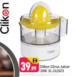 Shaklan CLIKON Juicer offer