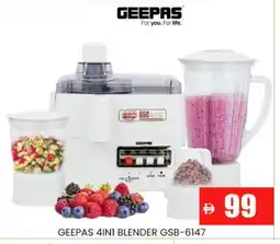 Al Madina GEEPAS Mixer / Grinder offer