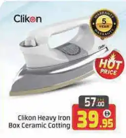 Mango Hypermarket LLC CLIKON Ironbox offer