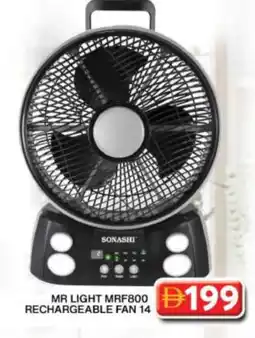 Grand Hyper Market MR. LIGHT Fan offer