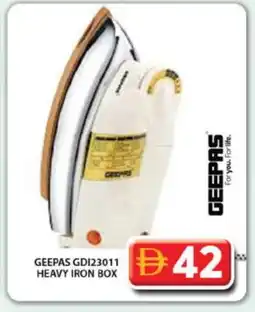 Grand Hyper Market GEEPAS Ironbox offer