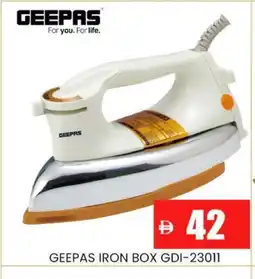 Al Madina GEEPAS Ironbox offer