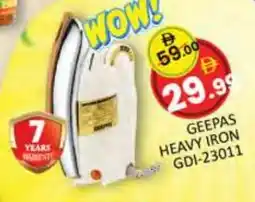 Al Madina GEEPAS Ironbox offer