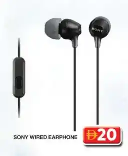 Grand Hyper Market SONY Earphone offer