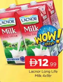 Al Madina LACNOR Long Life / UHT Milk offer