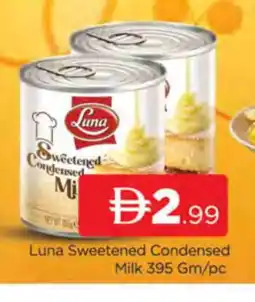 Al Madina LUNA Condensed Milk offer
