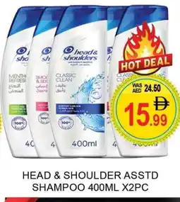 Al Madina HEAD & SHOULDERS Shampoo / Conditioner offer