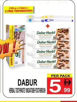 Gift Point DABUR Toothpaste offer