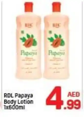 Day To Day RDL Body Lotion & Cream offer