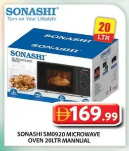 Grand Hyper Market SONASHI Microwave Oven offer