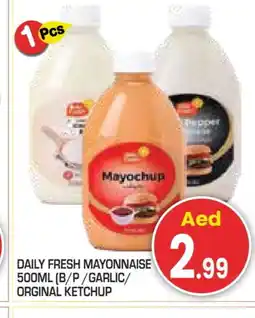 Baniyas Spike Hypermarket DAILY FRESH Mayonnaise offer