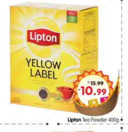 Al Madina Hypermarket Lipton Tea Powder offer