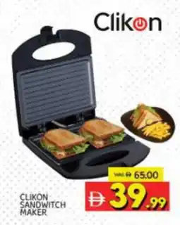 Al Madina CLIKON Sandwich Maker offer