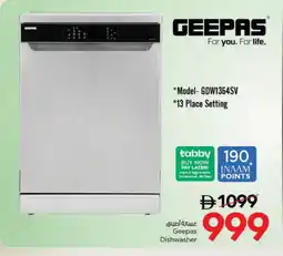 Nesto GEEPAS Dishwasher offer