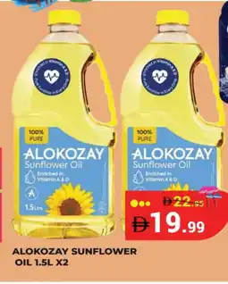 Kerala Hypermarket ALOKOZAY Sunflower Oil offer