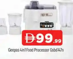 Al Madina GEEPAS Food Processor offer