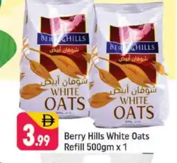 Shaklan BERRY HILLS Oats offer