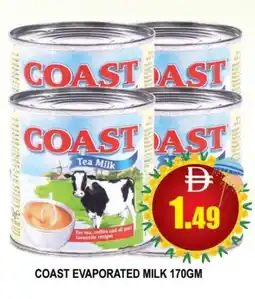 Al Madina COAST Evaporated Milk offer