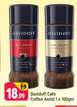 Shaklan DAVIDOFF Coffee offer