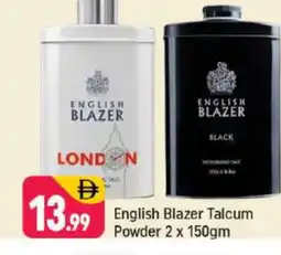 Shaklan ENGLISH BLAZER Talcum Powder offer