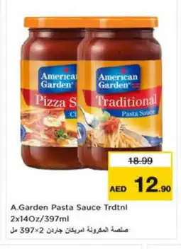 Nesto AMERICAN GARDEN Pizza & Pasta Sauce offer