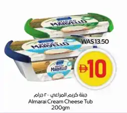 Abu Dhabi Coop Almarai Cream Cheese Tub offer