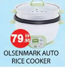 Zain Hypermarket OLSENMARK Rice Cooker offer