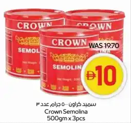 Abu Dhabi Coop Crown Semolina offer