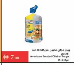 Istanbul Supermarket AMERICANA Chicken Burger offer