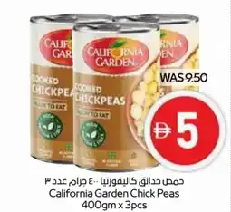 Abu Dhabi Coop California Garden Chick Peas offer