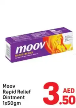 Day To Day Moov Rapid Relief Ointment offer