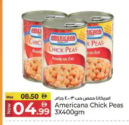 Kenz Hypermarket AMERICANA Chick Peas offer