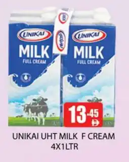 Zain Hypermarket UNIKAI Long Life / UHT Milk offer